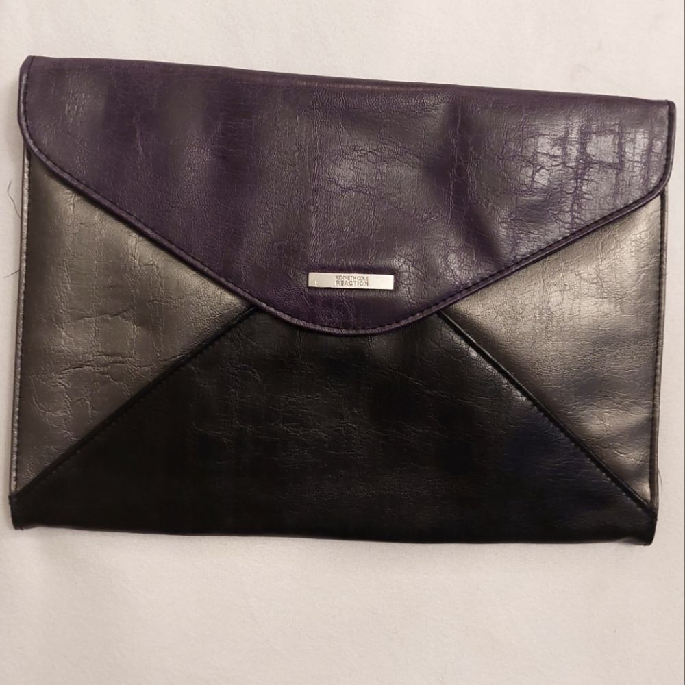Kenneth Cole Reaction Colorblock Clutch - Picture 1 of 3
